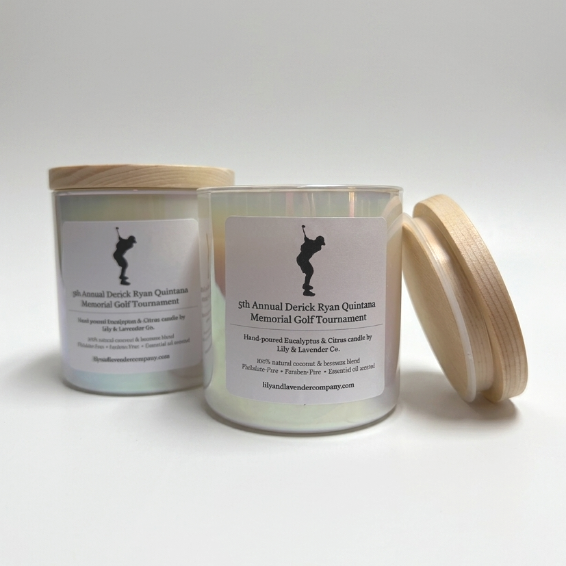 Derick Ryan Quintana Memorial Candle - 11oz