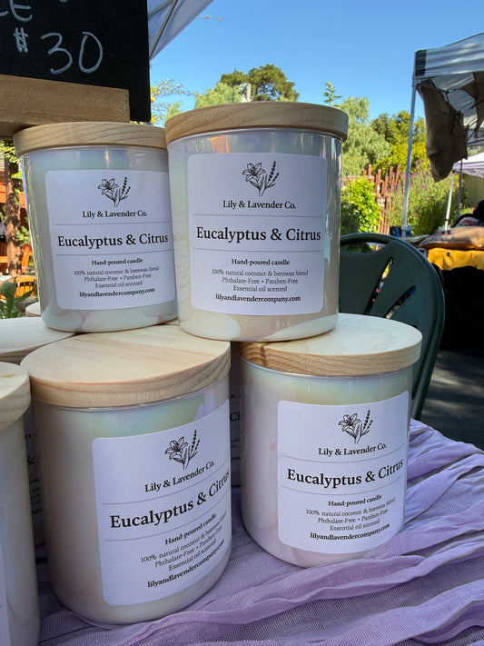 Eucalyptus & Citrus- 9oz Candle